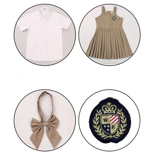 British School Uniform Kindergarten Uniform Wear Kids Primary School Wear Students Children Chorus Costume Customes