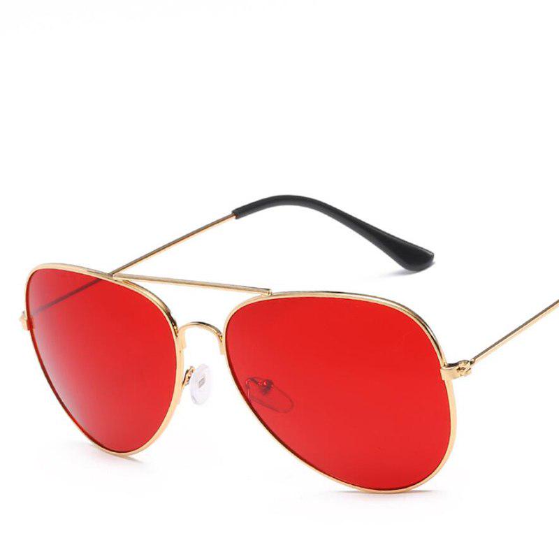 WTEMPO Ocean Lens Sunglasses Women Retro Metal Driver Fishing Sun Glasses For Women UV400 Eyewe