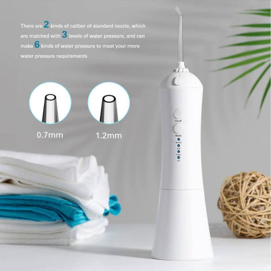 Electric Flushing Device Interdental Irrigator Orthodontic Portable Washing Device Water Dental Flossing Artifact
