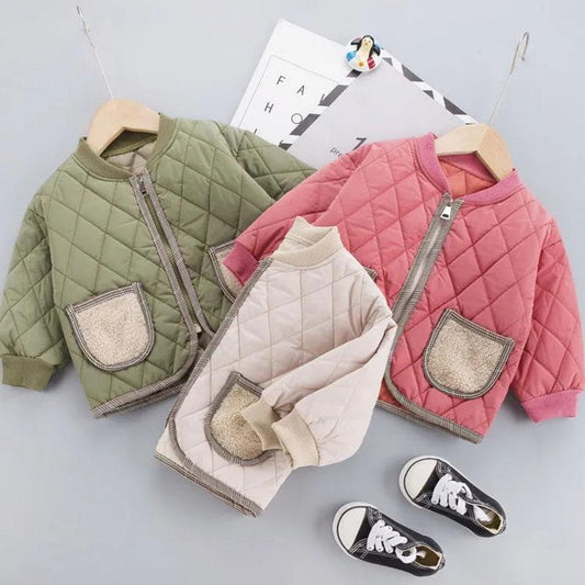 Children's Clothing Boys and Girls Cotton Clothing Suits Cotton Clothing Autumn and Winter Korean Two-piece Set Casual Wear Loose