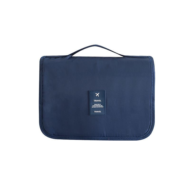 Foldable makeup organizer Cosmetic bag Large Hanging Toiletry Organizer Pouch for Women Men Girls