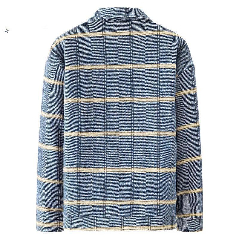 Winter Men's Thick Warm Cotton Coat Lapel Sports Casual Jacket Fashion Trendy Men's Clothing
