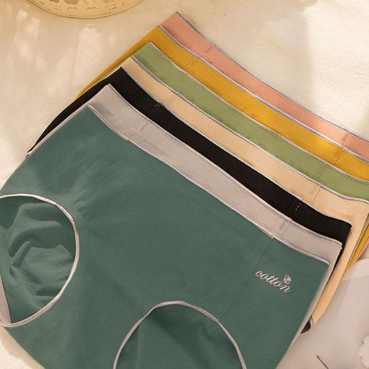 2 Sets of Antibacterial Plus Size Hip Lifting Body Shaping Pants Women's Sexy and Charming Belly Pants Women's Cotton Underwear