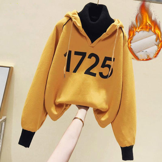 2pcs/set Autumn Winter Fleece Casual Tracksuit Women Two Piece Set Suit Female Hoodies and Pants Outfits Ladies Sweatshirts Outfits
