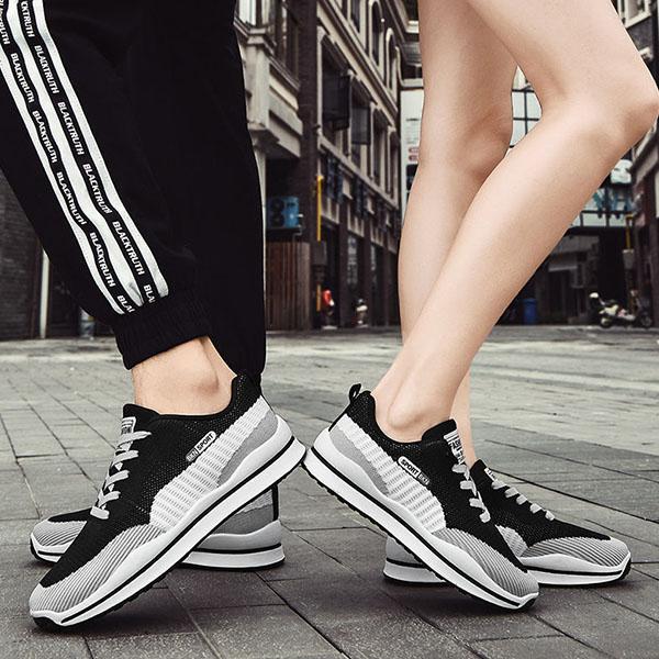Men's Spring and Summer Large Size Soft Shoes All-match Flat Heel Lightweight Sports Shoes Casual Sneakers