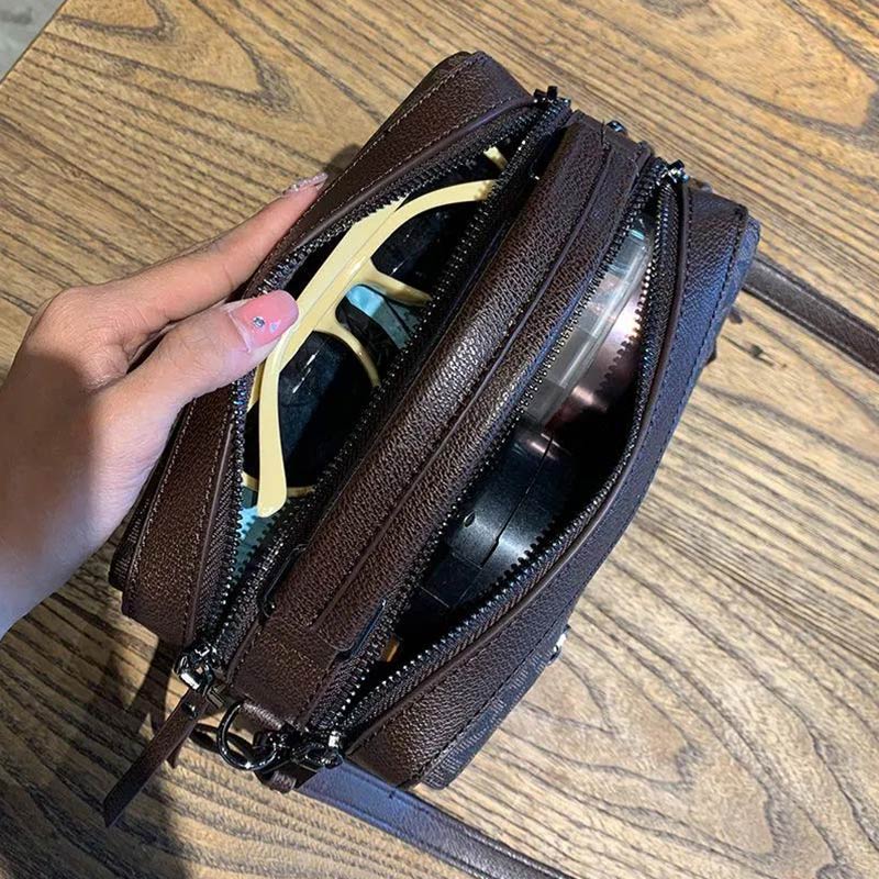 Bags Women's Bags Net Red Messenger Bag Printing Shoulder Fashion Ladies Portable Boston Pillow Bag