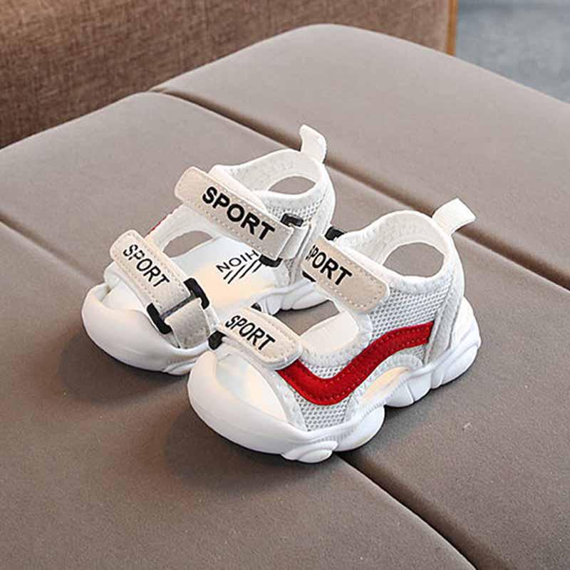 Size 15-25 Child Sneakers Beach Sandals Kids Canvas Breathable Basketball Shoes Lightweight Running Shoes Comfortable Deodorant Skate Shoes