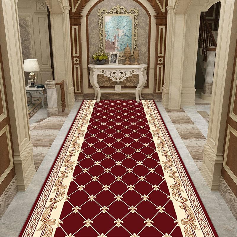 Home Corridor Aisle Carpet Long Anti-skid Hotel Corridor Carpet Bedroom Living Room Entrance Door Carpet