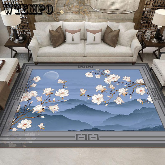 High Quality Classical Art Carpet For Living Room Bedroom Anti-Slip Floor Mat Carpet Area