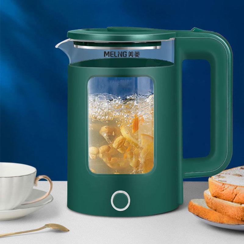 Thermal Insulation Glass Electric Kettle Household 304 Stainless Steel Kettle Large-capacity Health Teapot