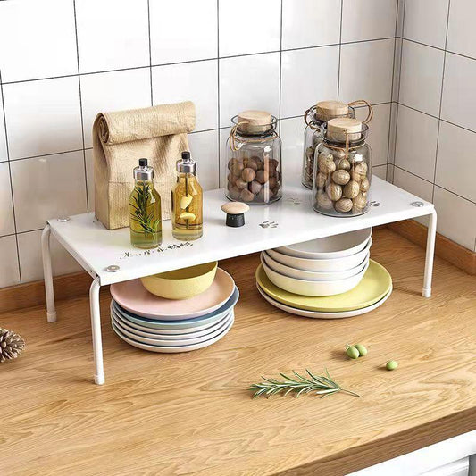 Multi-function Shelf Spice Rack Kitchen Organizer Cabinet Storage Rack Countertop Debris Storage Household Small Table Storage Shelf