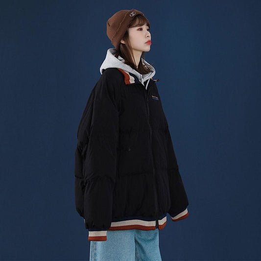 Winter Padded Warm Small Padded Jacket Women Short Padded Jacket Winter Thickened Padded Jacket Loose Bread Clothes