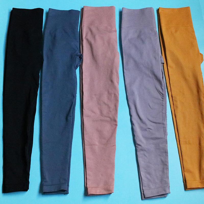 Women Gym Yoga Seamless Pants Sports Clothes Stretchy Hips Push Up Squat Exercise Fitness Leggings Activewear Pants Trousers for Women