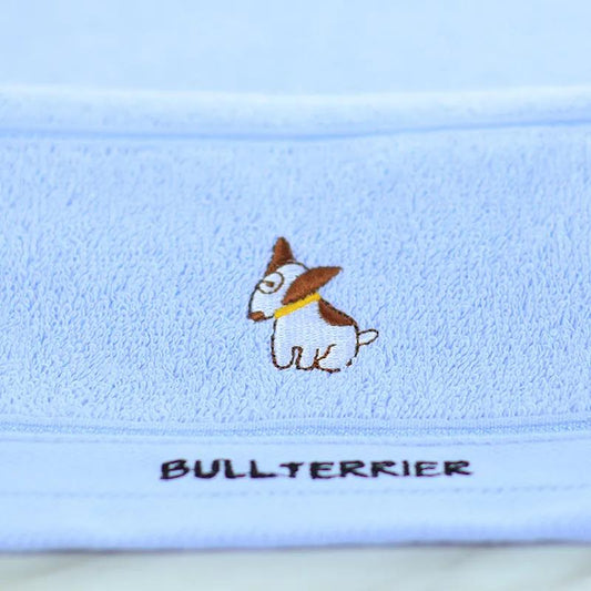 Bathroom Accessories 100% Cotton Children's Towel Absorb Water Soft and Thickened Children's Cartoon Wash Face Towel