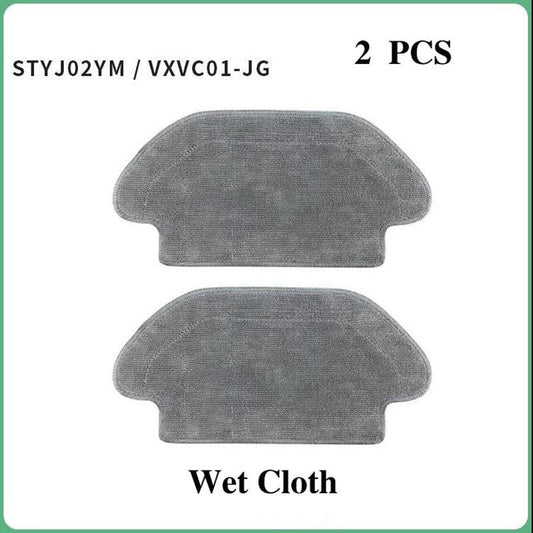 Replacement Parts for Robot Vacuum Cleaner Wet and Dry Separation Mop/wet Cloth Xiaomi Cleaning Robot Accessories STYTJ02YM Yunmi VXVC02-J