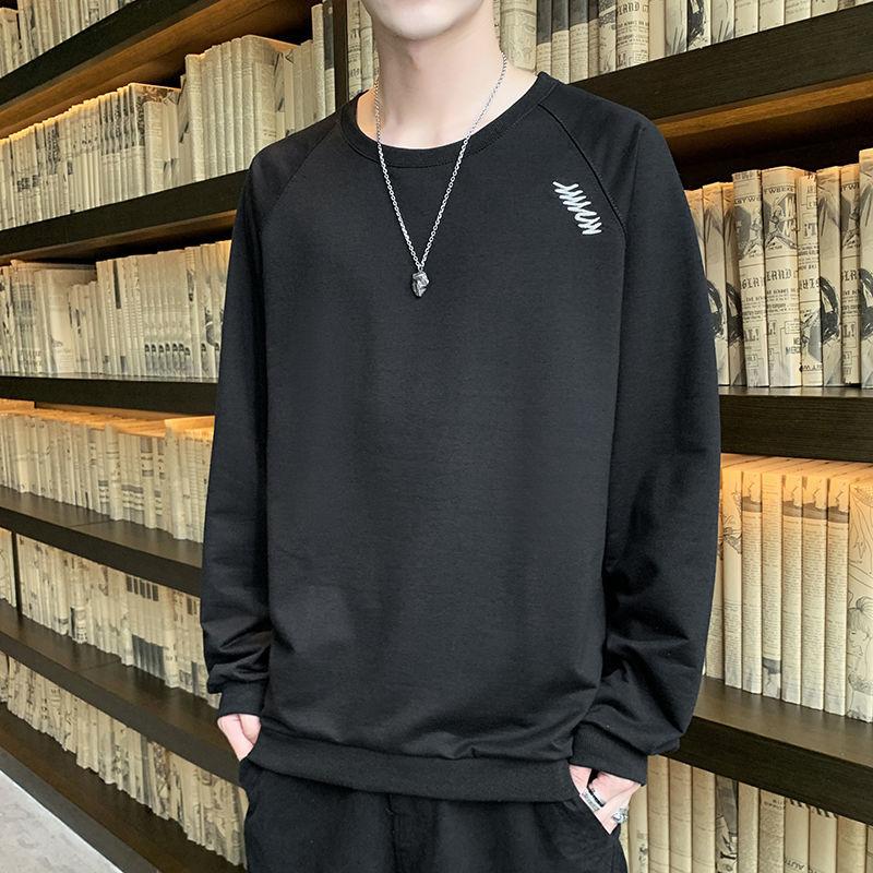 Spring and Autumn New Sweater Men's Long Sleeves Round Collar Pullover