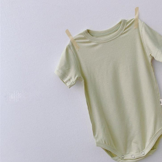 Baby Girls Romper Summer Spring Newborn Baby Girls Short Sleeve One-pieces Jumpsuit Baby Clothes Outfits