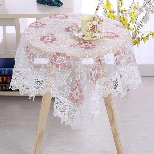 Home Decoration Bedside Table Cover Cloth Table Table Cloth Coffee Table TV Lace Embroidery Cover Towel Table Cloth Multifunctional Cover Cloth