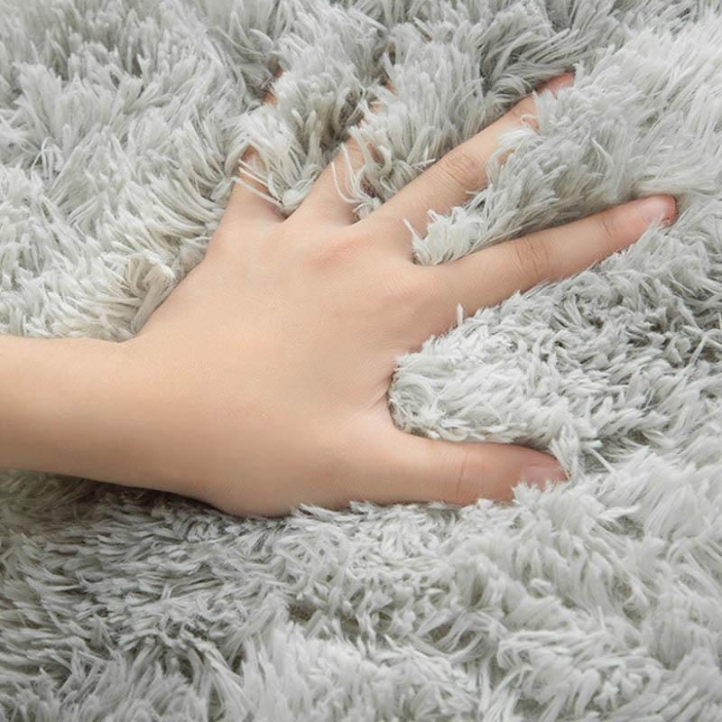 Circular Carpet Bedroom Teenage INS Style Cute Living Room Coffee Table Mat Room Hanging Basket Bedside Blanket Cushion