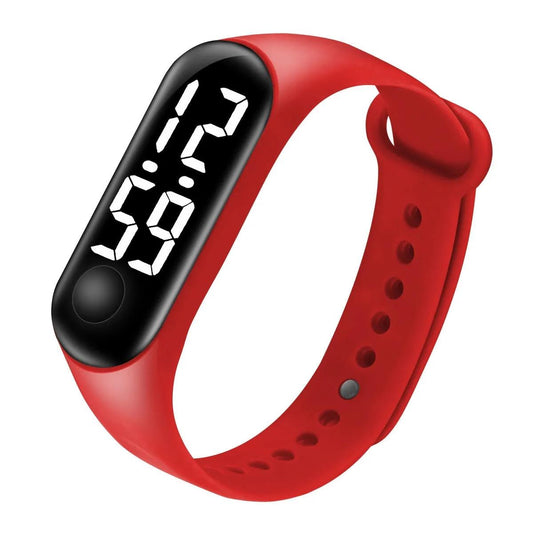 Luminous Touch Screen Waterproof Bracelet Men and Women Junior High School Students Children Couple Sports Electronic Watches