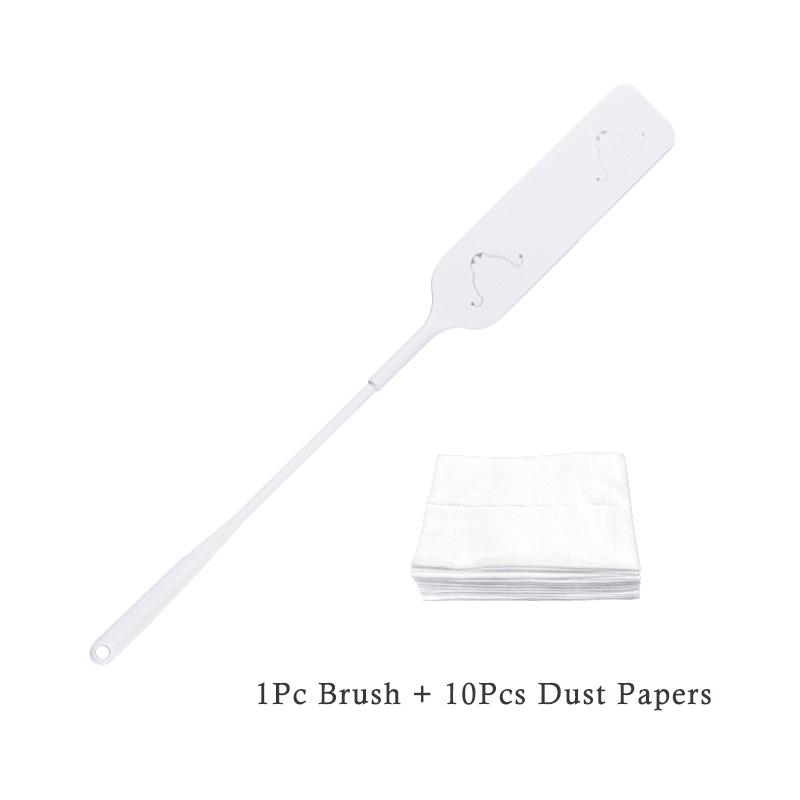 Lengthened Non-woven Cleaning Brush Flat Brush Head Dust Removal Gap Brush Long Handle