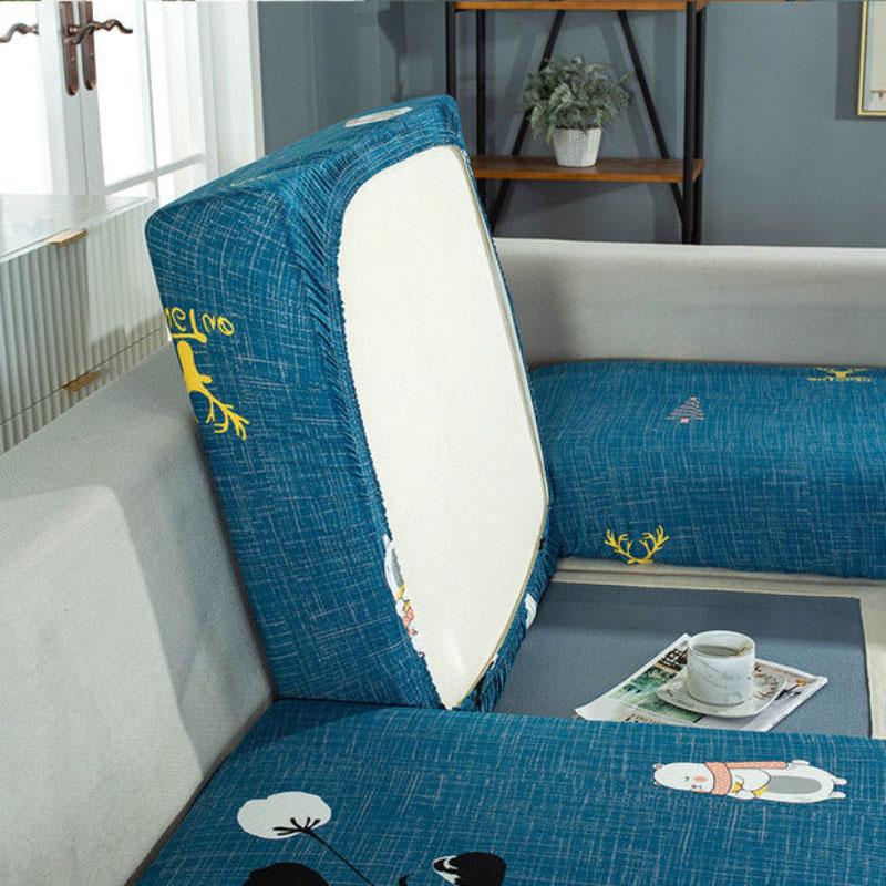 Stretch Sofa Seat Cushion Cover Sofa Covers for Living Room Removable Elastic Seat Chair Cover Furniture Protector