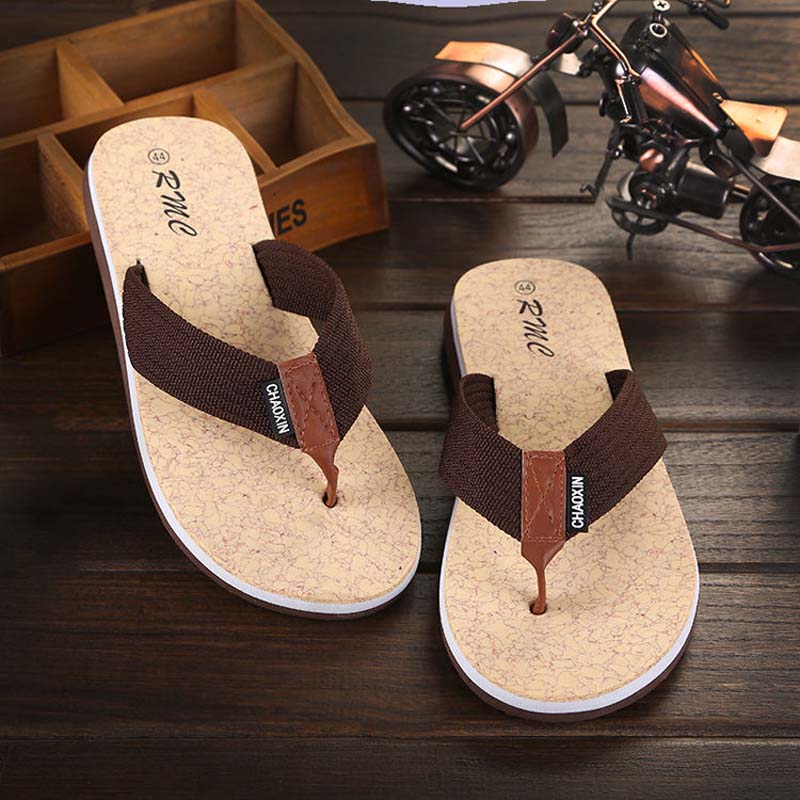 Casual Sandals Men Summer Sandals and Slippers Non-slip Student Male Models