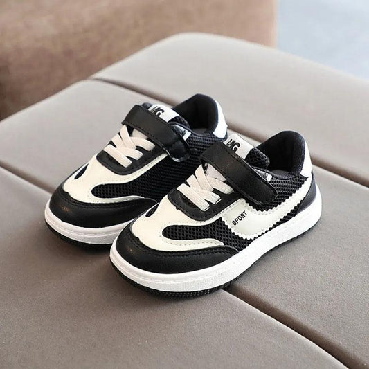 Baby Shoes Spring and Autumn Boy Girls Casual Board Shoes Children's Learning Shoes Girls Breathable Net Shoes Sports Shoes