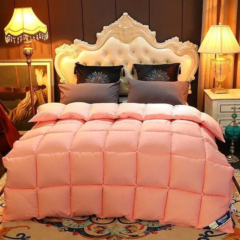 Thick and Warm Winter Duvet White Goose Down 4/5kg Single Double Spring Duvet