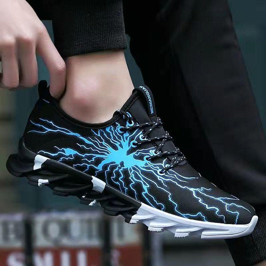 Running Shoes Men's Shoes Lightning Shoes Breathable Casual Shoes Tide Shoes