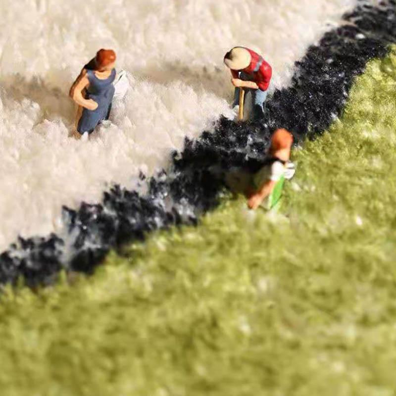 Cartoon Floor Mat Toilet Bathroom Water Absorbent Household Toilet Non-slip Entrance Floor Mat Porch Carpet Bedroom Washable