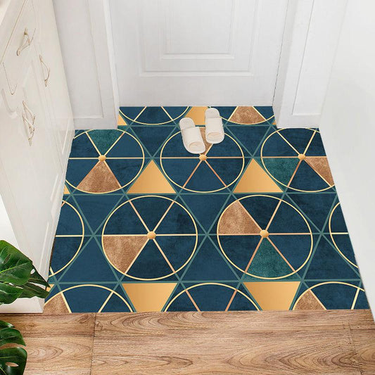 Door-to-door Floor Mats Oil and Water Absorption Long Kitchen Floor Mats Bathroom Bedroom Anti-slip Mats Carpet Door Mats