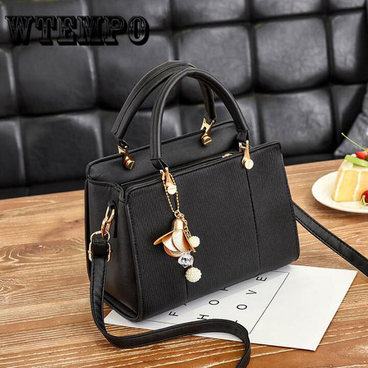 Fashion Women Lady PU Leather Shoulder Bag Tote Purse Messenger Satchel Handbag