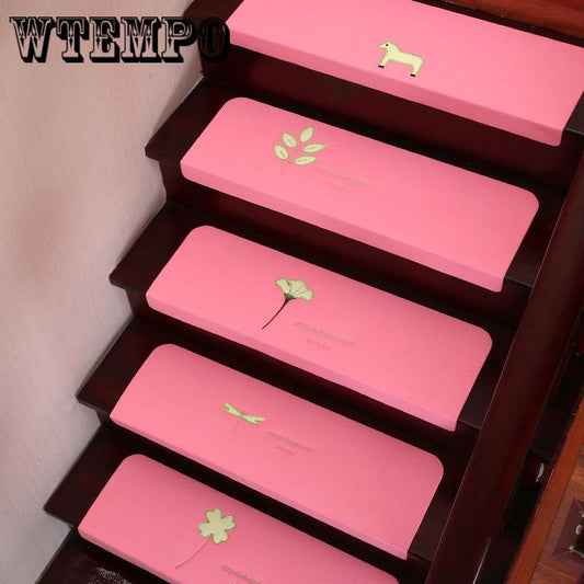 1pcs Grass Self-adhesive Luminous Non-slip Stair Carpet Mat Floor Staircase Carpets Protector