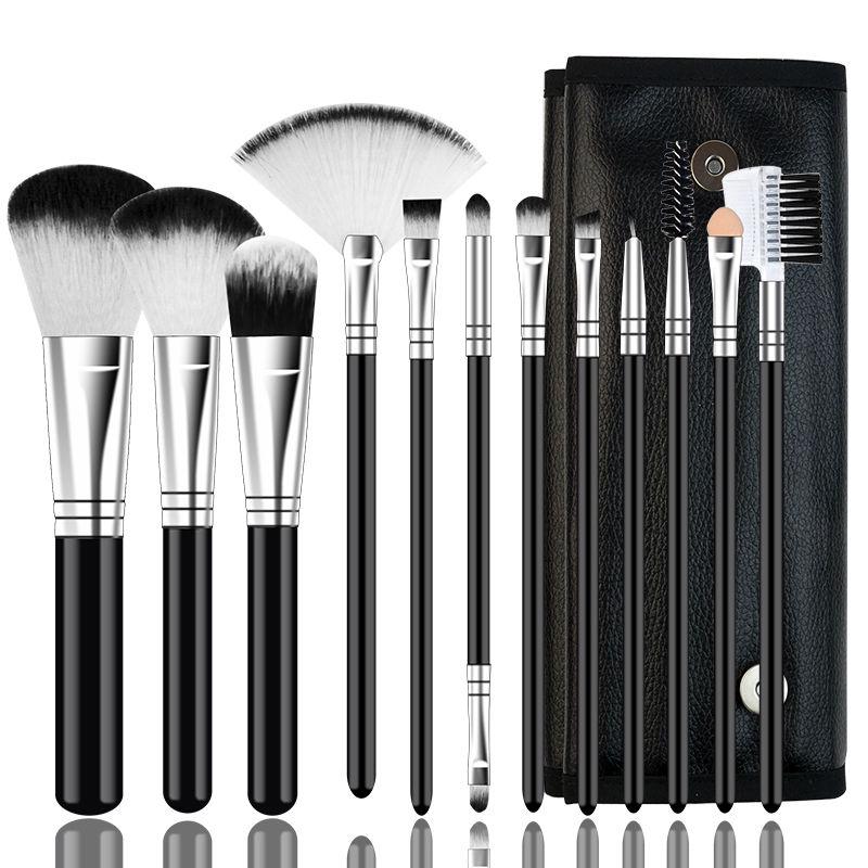 8/12pcs Makeup Brushes Set Professional Beauty Make Up Brush Natural Hair Foundation Powder Blushes