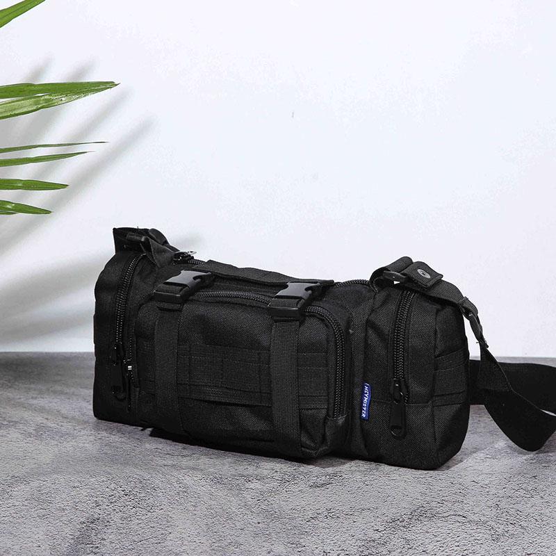 Men's Oxford Crossbody Bag chest bag casual sports riding shoulder bag Anti Theft Vintage Waist Pack