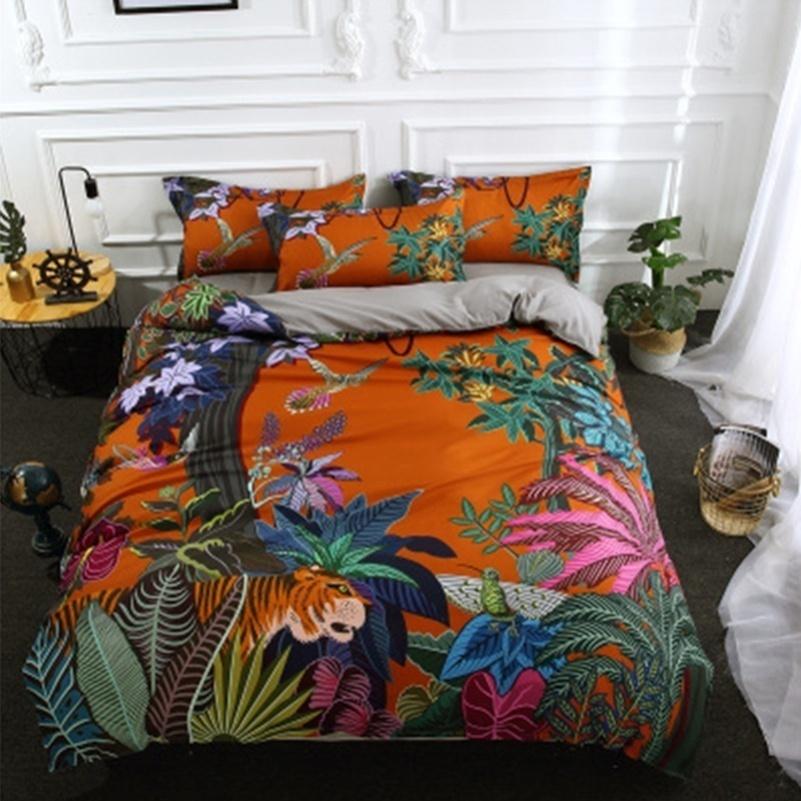 WTEMPO Airdom New Design 3D Duvet Cover Set Bohemia Printed Bedspread Queen King Size Polyester Bedd
