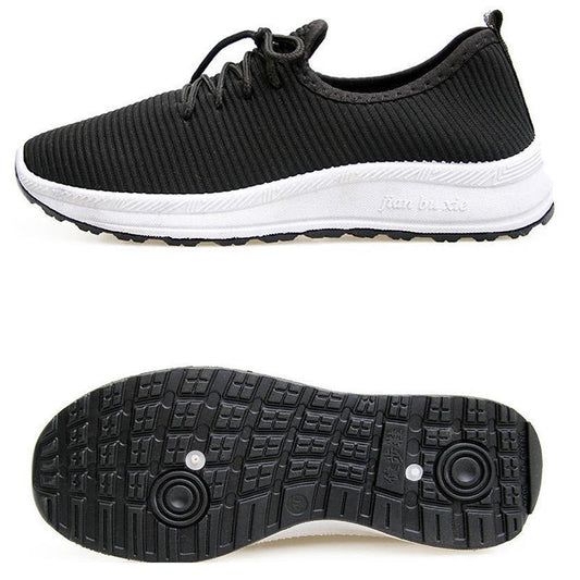 Spring and Summer Dad Shoes Men's Breathable Deodorant Old Beijing Cloth Shoes Middle-aged and Elderly Casual Non-slip Walking Shoes