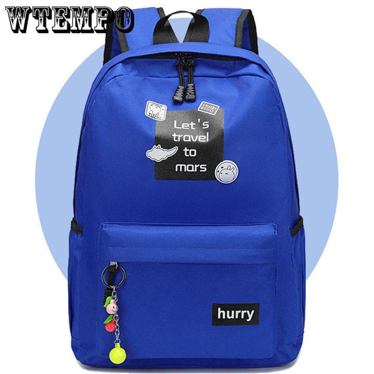Nylon Backpack for Women Multi Pocket Travel Backpacks Female School Bag for Teenage Girls