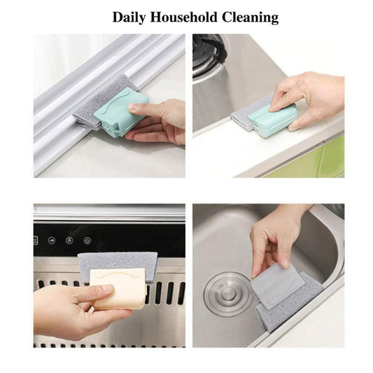 Household Door and Window Cleaning Tool Multifunctional Groove Gap Cleaning Brush Window Groove Groove Cleaning Dead Corner Brush