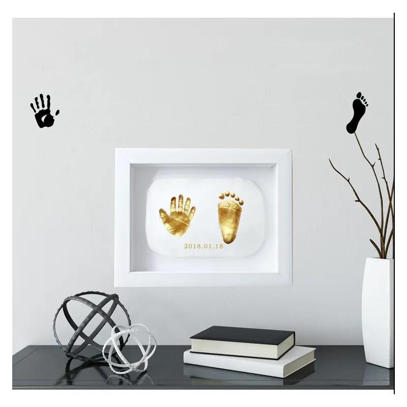 Can Immediately Hang Baby's Hand and Foot Inkpad Hand and Foot Inkpad Permanent DIY Commemoration of The One Hundred Day Gift for Newborn Children