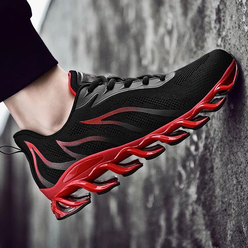 Men Cushioning Running Shoes Breathable Outdoor Jogging Men Sneakers Male Adult Blade Sport Shoes