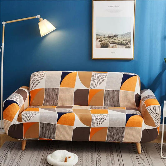 Single Double Sofa Stretch Sofa Cover All-inclusive Universal Cover Fabric Four Seasons Sofa Cushion Leather Sofa Towel Full Cover Combination