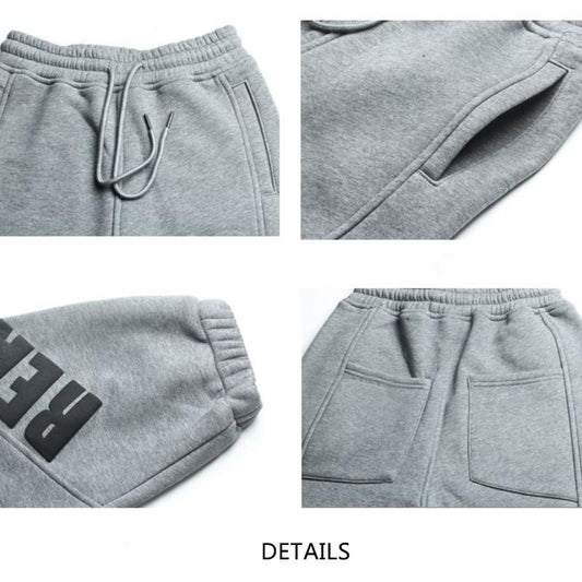 Fried Street Brand Personality Guardian Pants Women's Spring and Autumn Loose Binding Feet Thin Wide Leg Pants Casual Hip Hop Sports Pants Trend