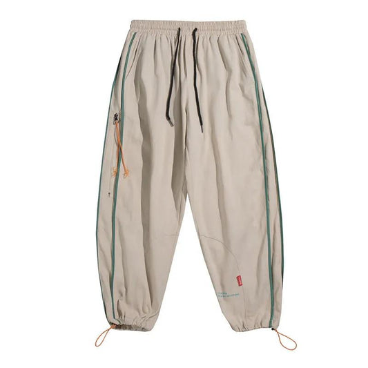 Casual Pants Female Students Korean Version of Pants Women Loose and Thin Wild Trend High Waist Wide Leg Pants Summer Thin Women's Pants
