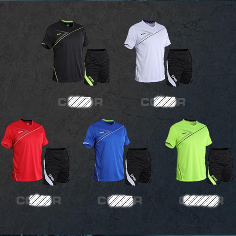Plus Size Sports Suit Men's Quick-drying Summer Running Sportswear Fitness Training Loose Breathable Casual Suit