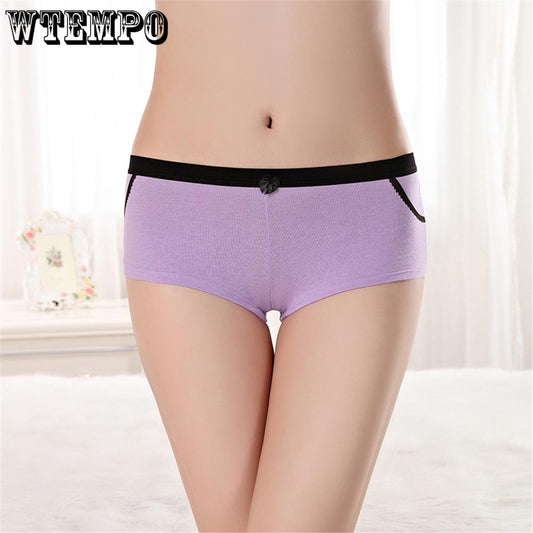 Sexy Women Casual Comfortable culotte Safety Panties Sexy Lingerie Underwear Boyshort (6 pcs)