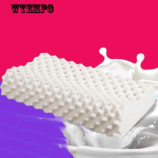 Brand Rubber pillow sleep pillow Thailand imported raw natural latex pillow massage pillow