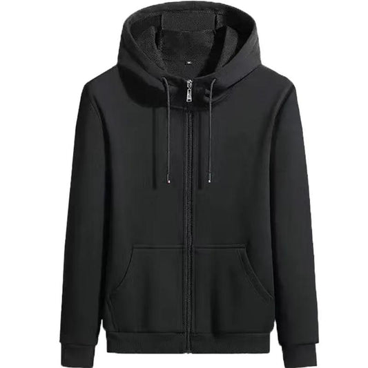 Autumn Winter Spring Thin Comfortable Suit Men's Cardigan Hooded Jacket Men's Korean Version Casual Thin Sports Men's Top