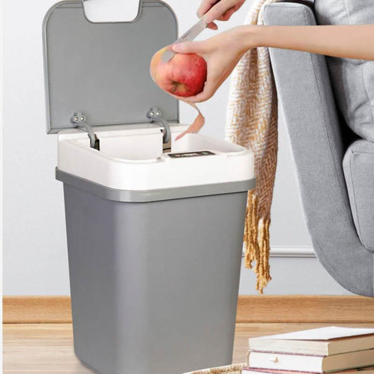 Intelligent Sensor Trash Can 15 Liters Household Toilet with Lid Living Room Bathroom Dormitory Automatic Deodorant Waterproof Large Classification